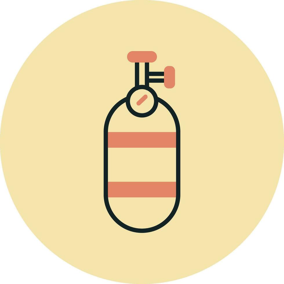 Oxygen Tank Vector Icon