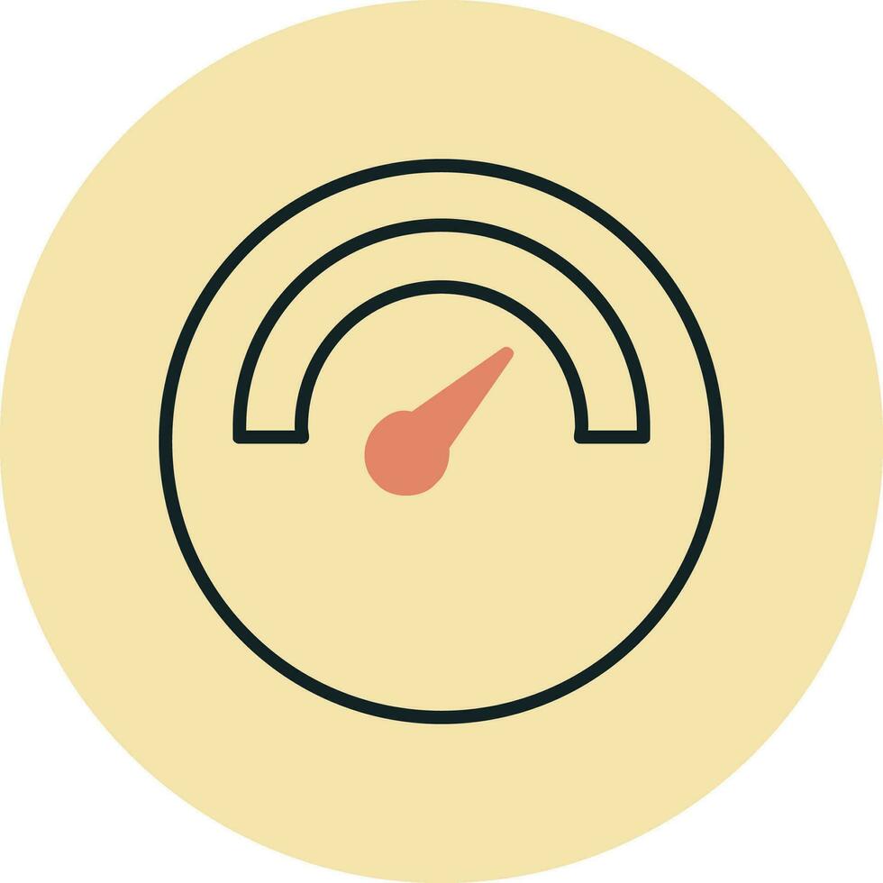Speed meter Vector Icon