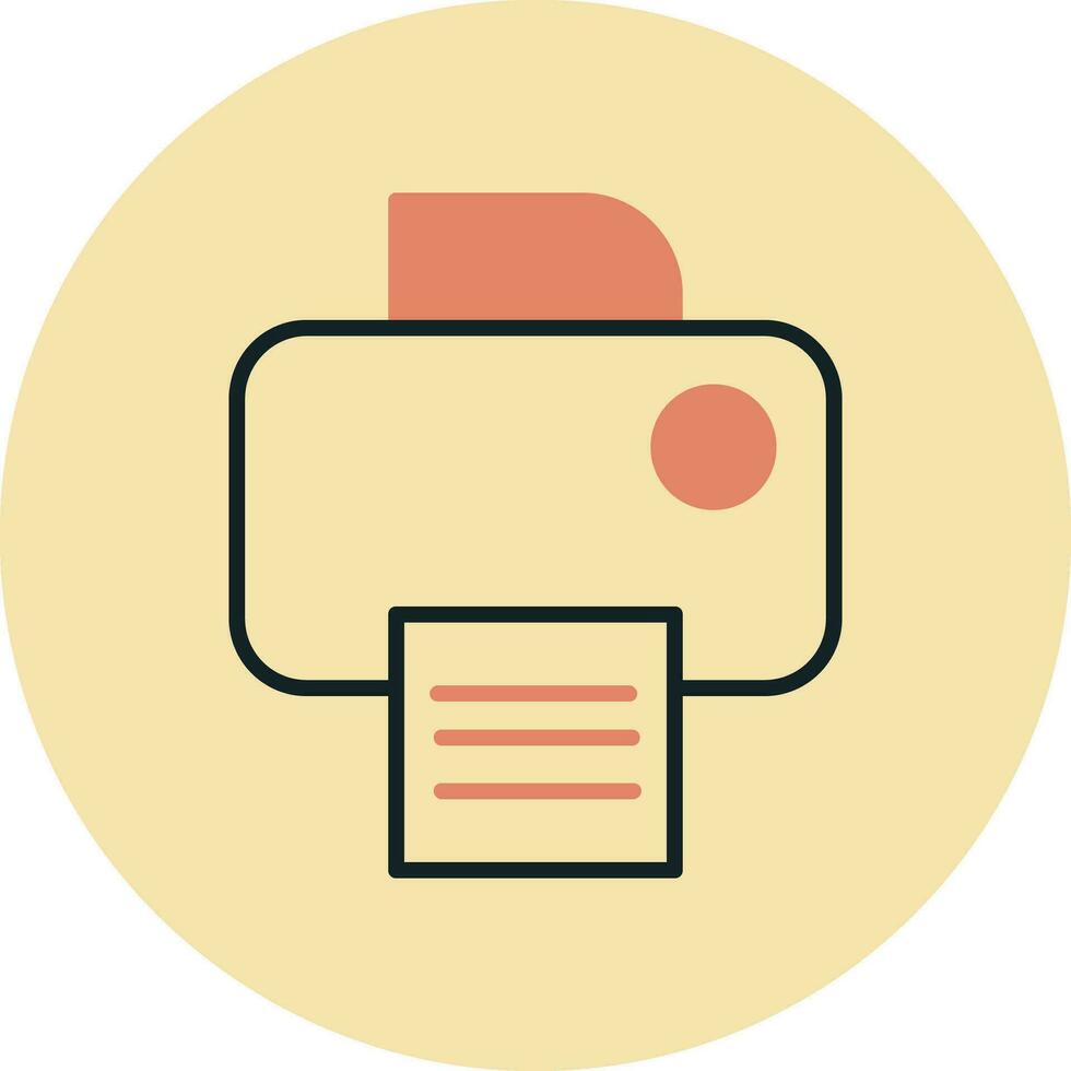 Printer Vector Icon