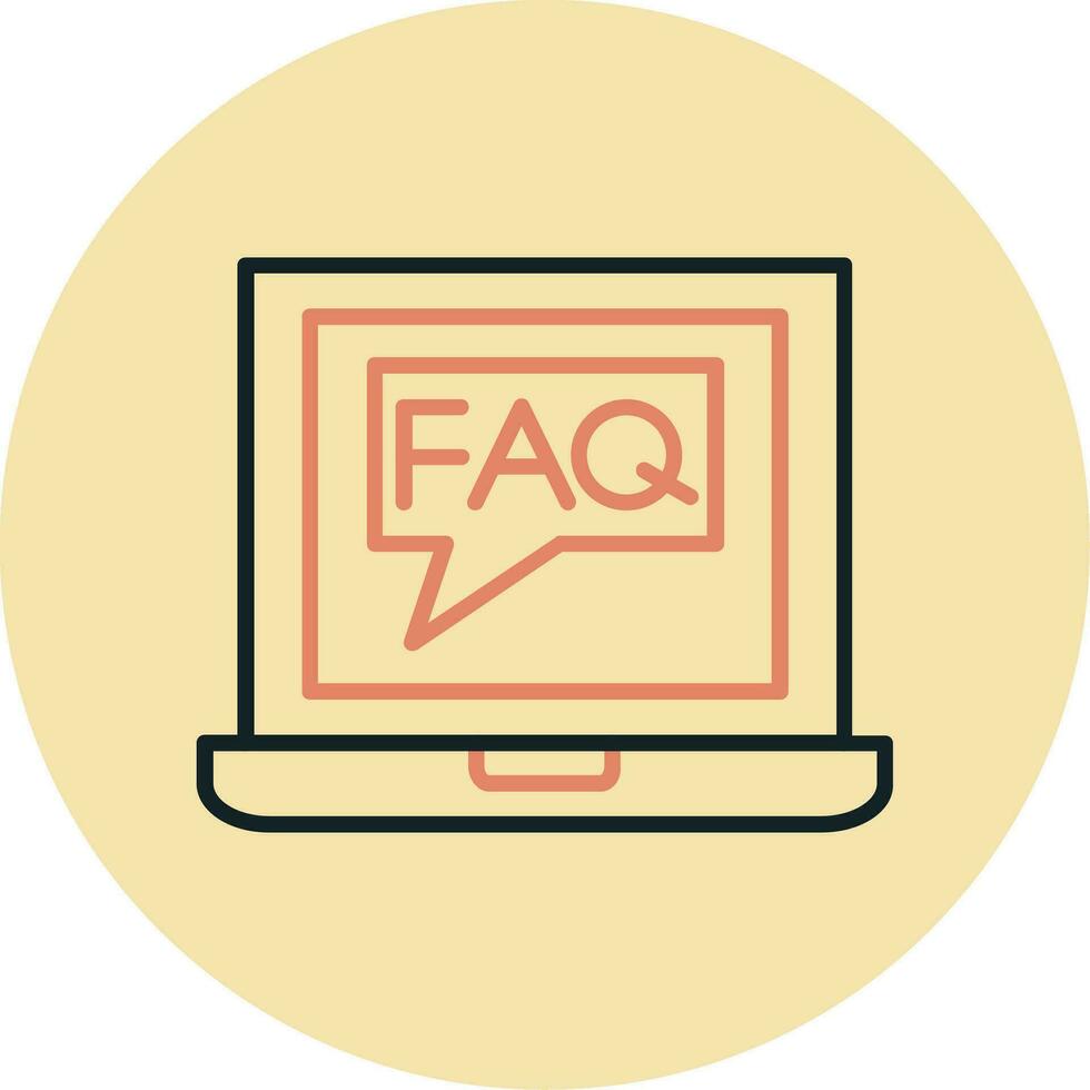 Faq Vector Icon