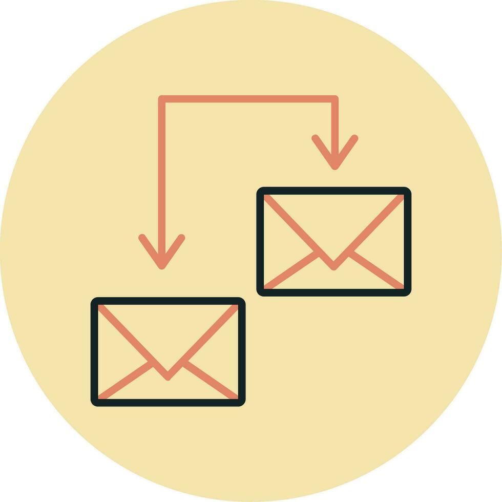 Exchange Mails Vector Icon