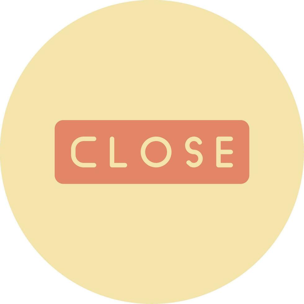 Close Vector Icon