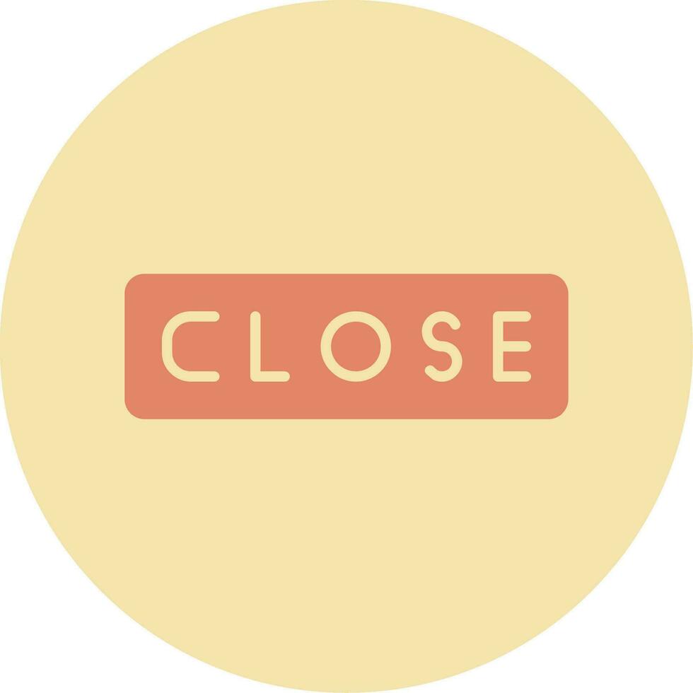 Close Vector Icon