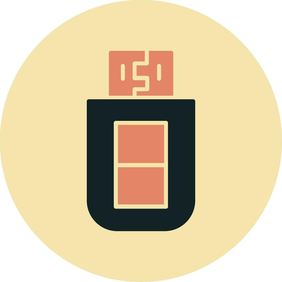 icono de vector de unidad usb