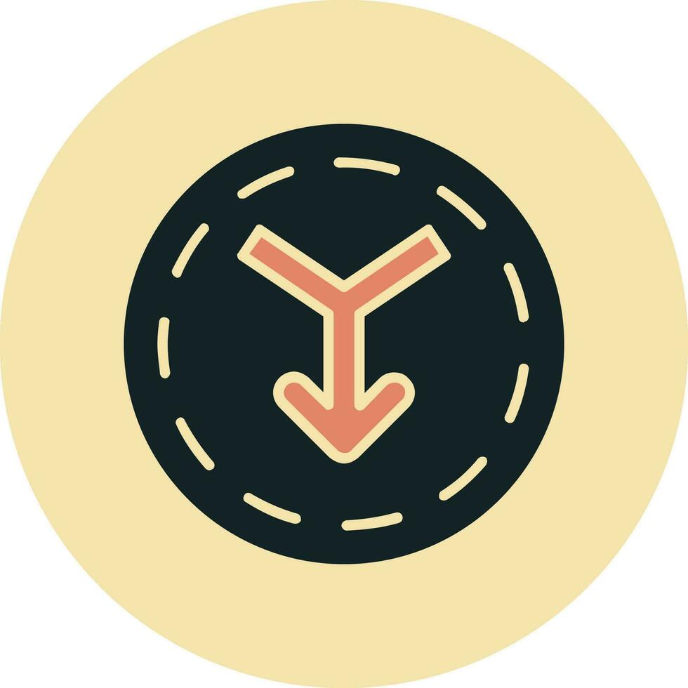 Merge Vector Icon