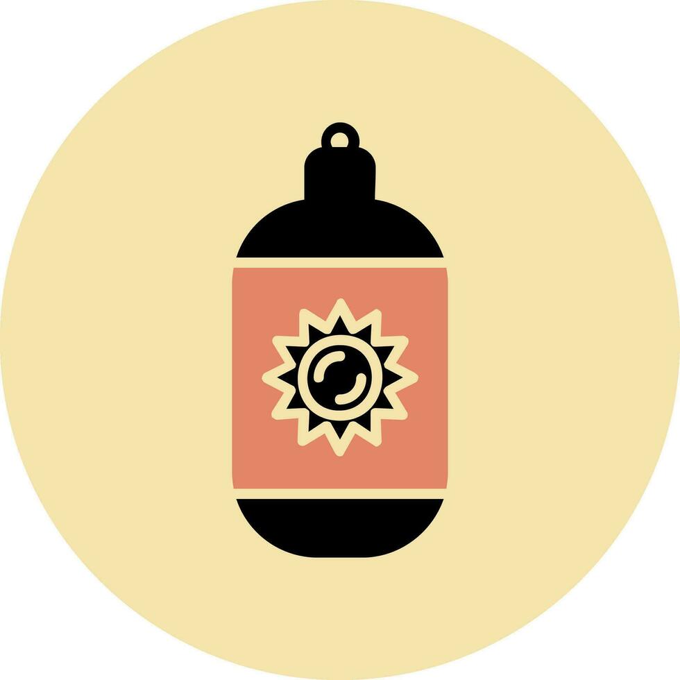 Sun Cream Vector Icon