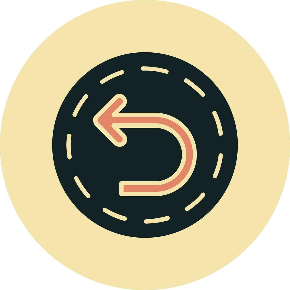 Back Arrow Vector Icon