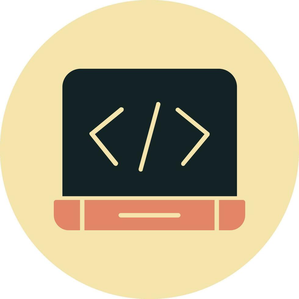Web coding Vector Icon