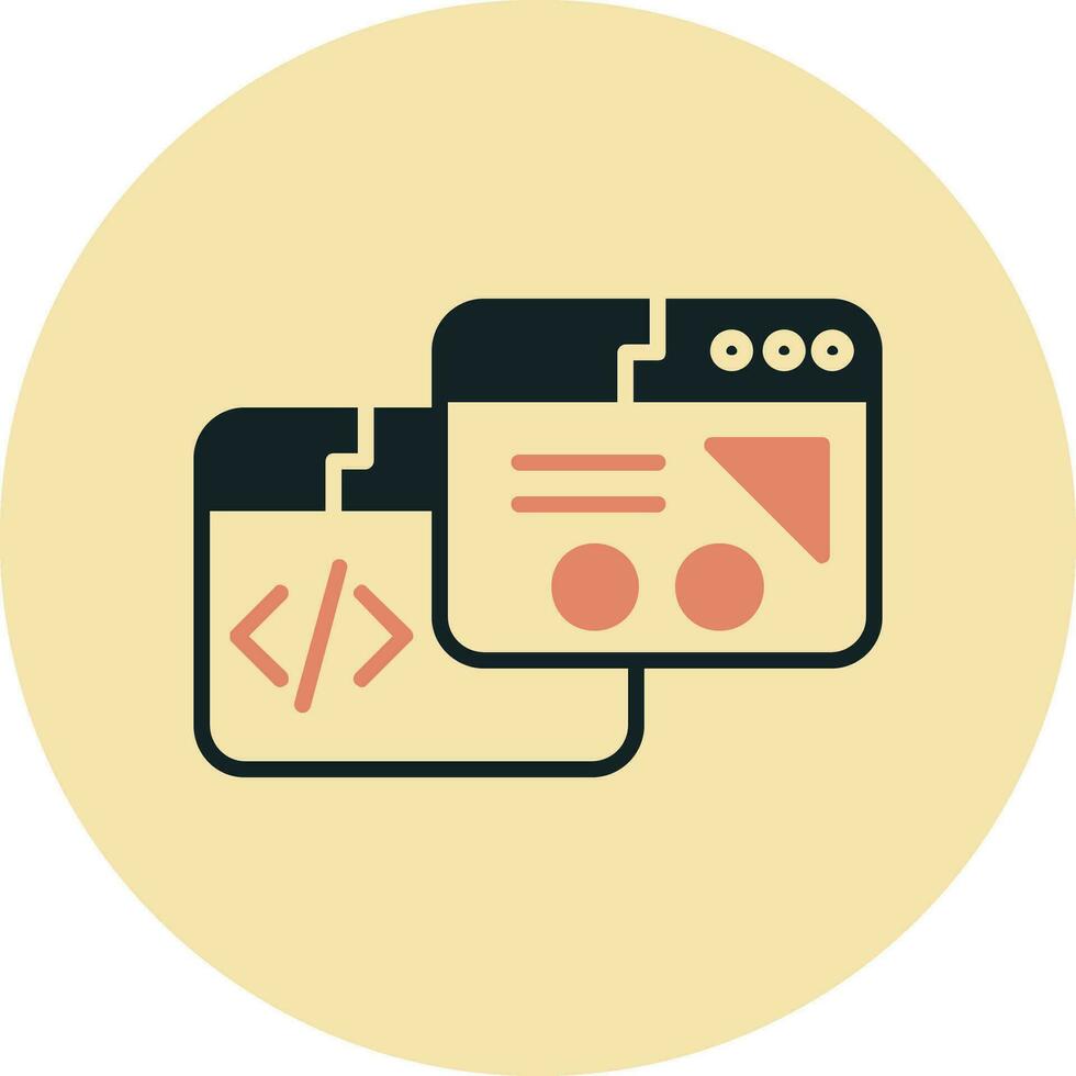 Pop Up Vector Icon