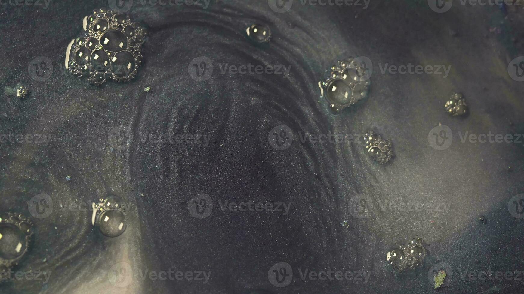 Liquid metallic substanse background. Beautiful light purple liquid background with flowing bubbles, art concept. photo
