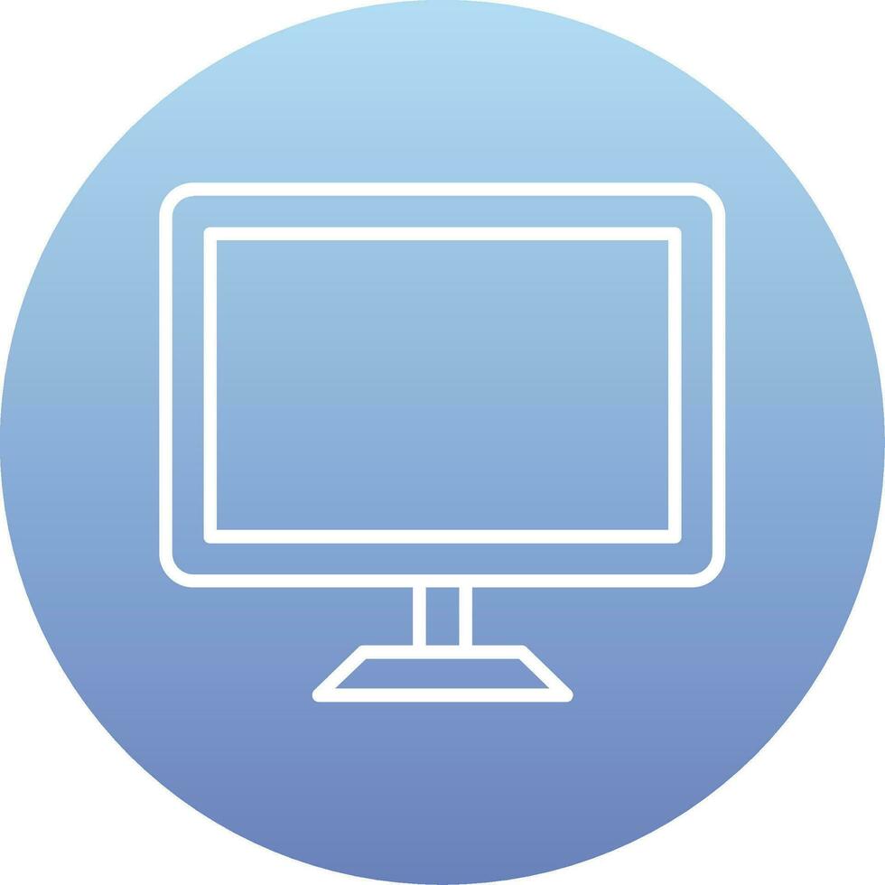 Lcd Vector Icon