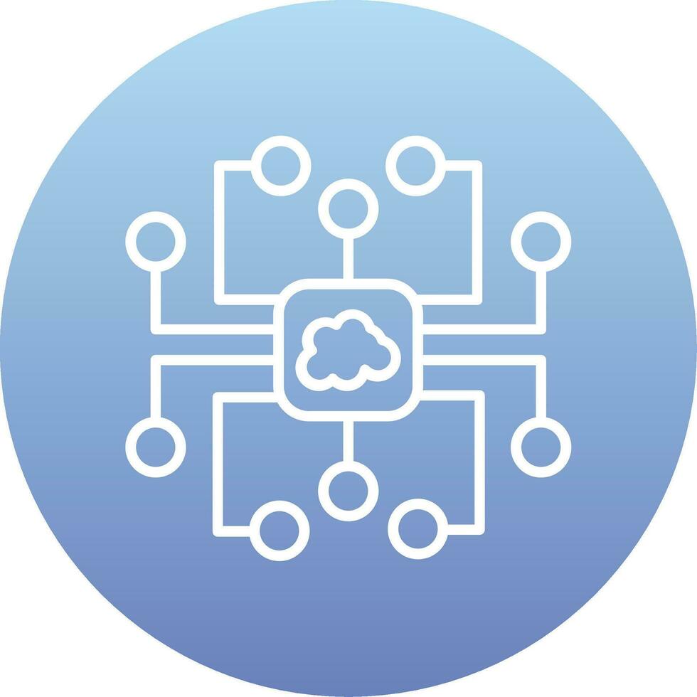 Artificial Intelligence Vector Icon