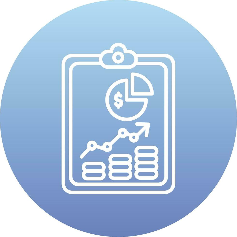 Business Report Vector Icon