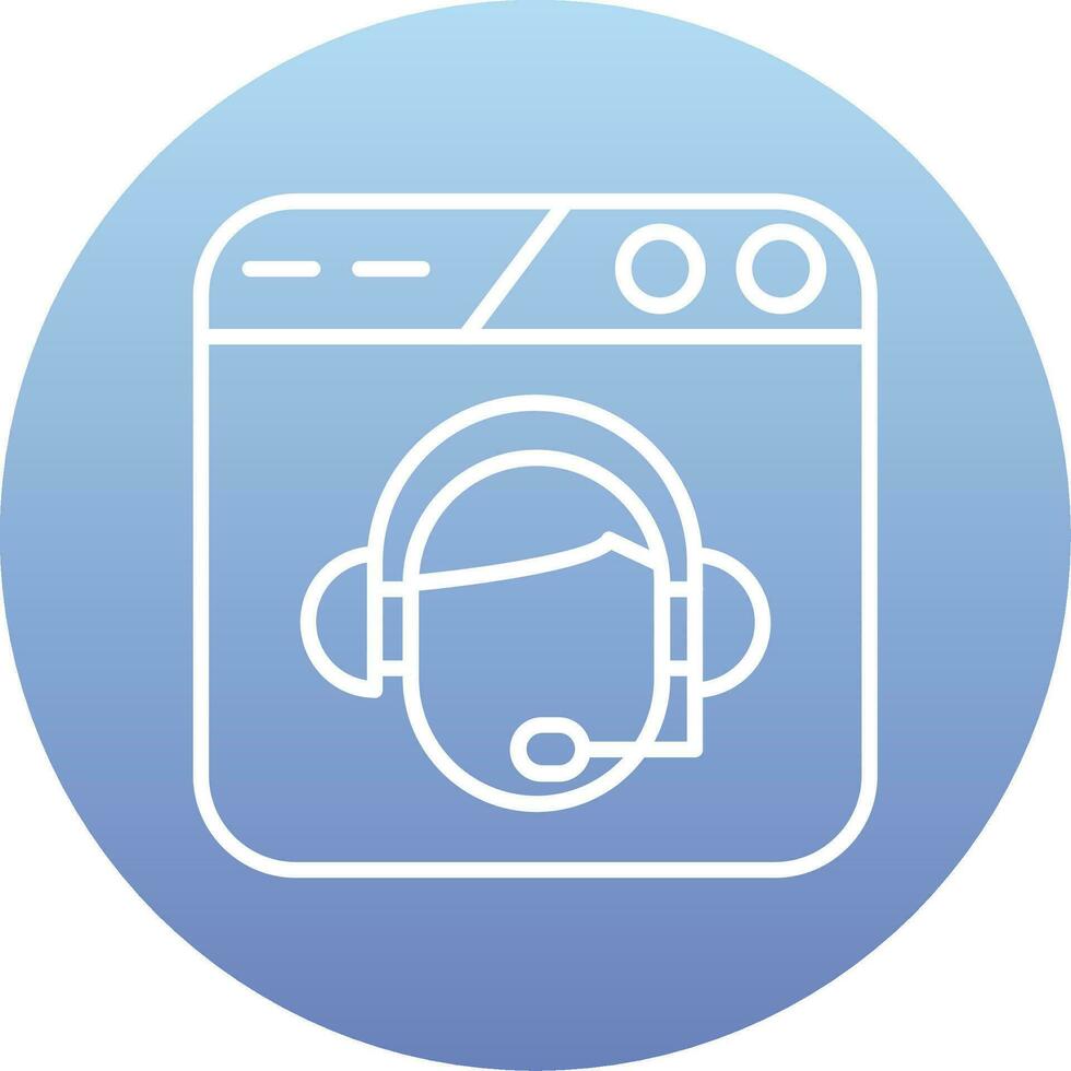 Customer Support Vector Icon