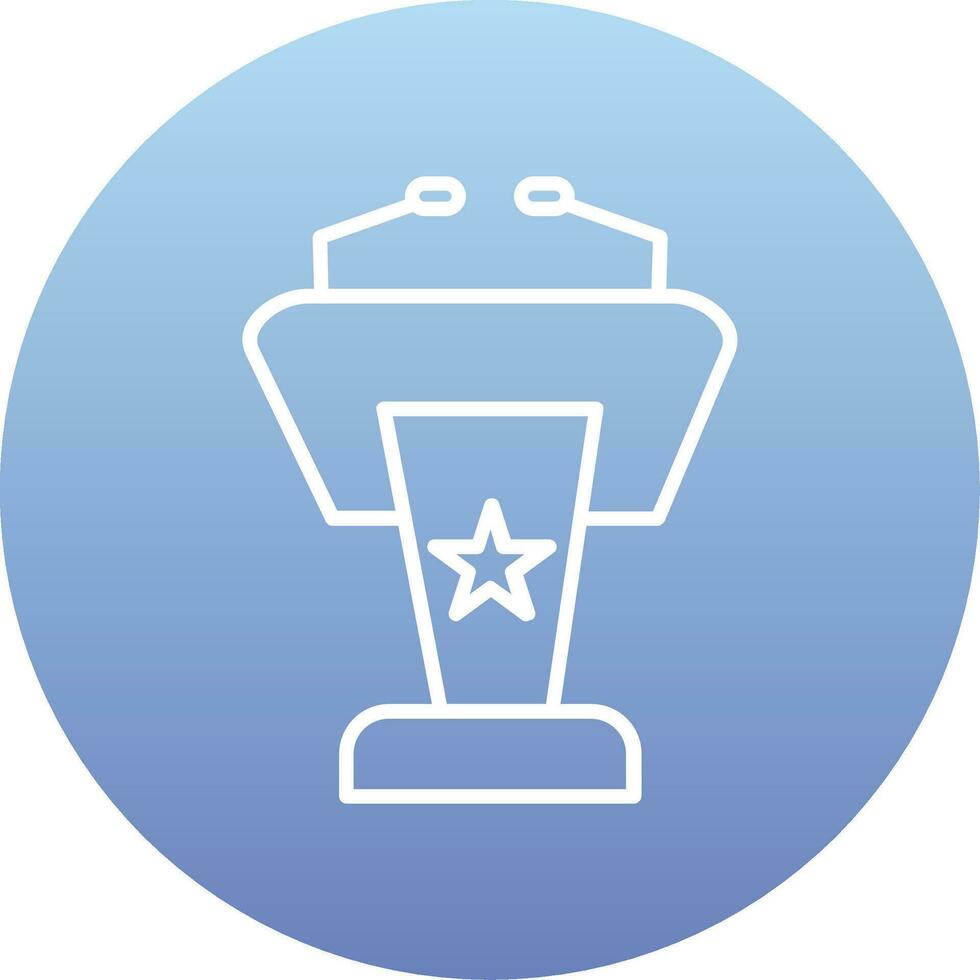 Lectern Vector Icon