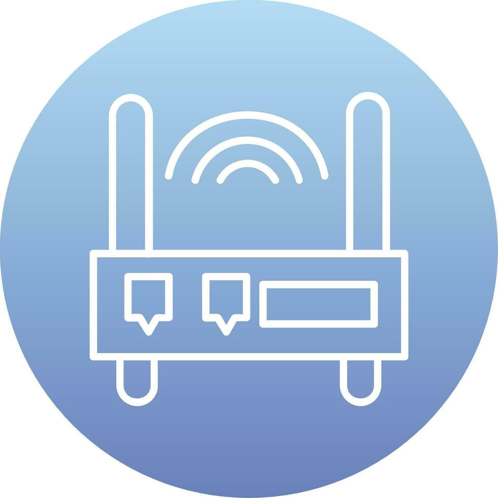 Wifi Router Vector Icon