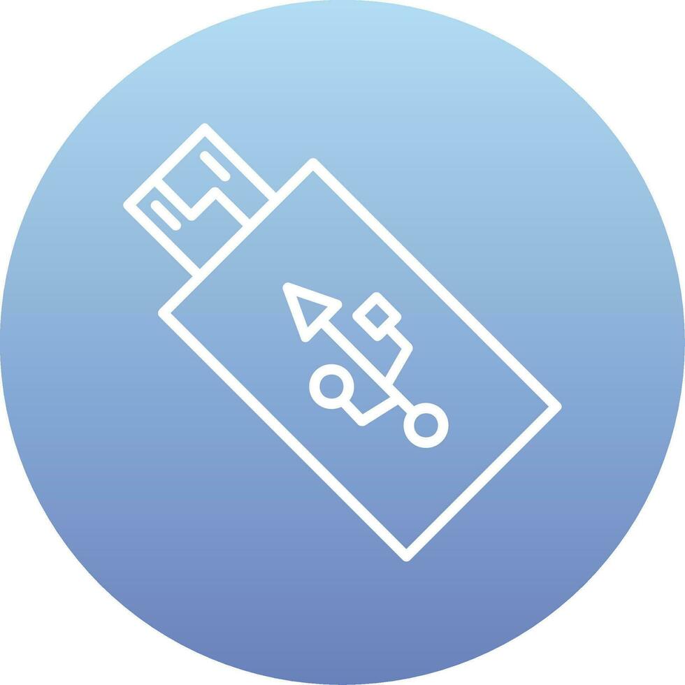 Usb Drive Vector Icon