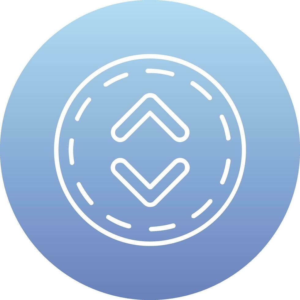 Up And Down Arrow Vector Icon