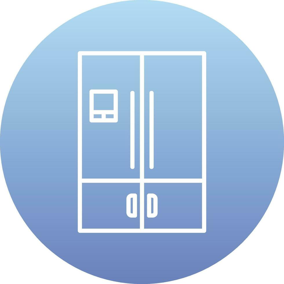 Fridge Vector Icon