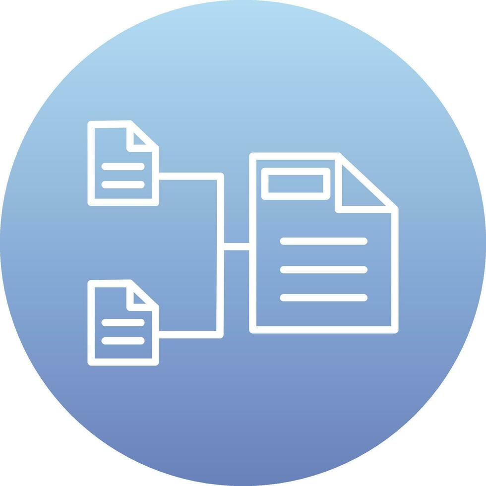 Data Model Vector Icon
