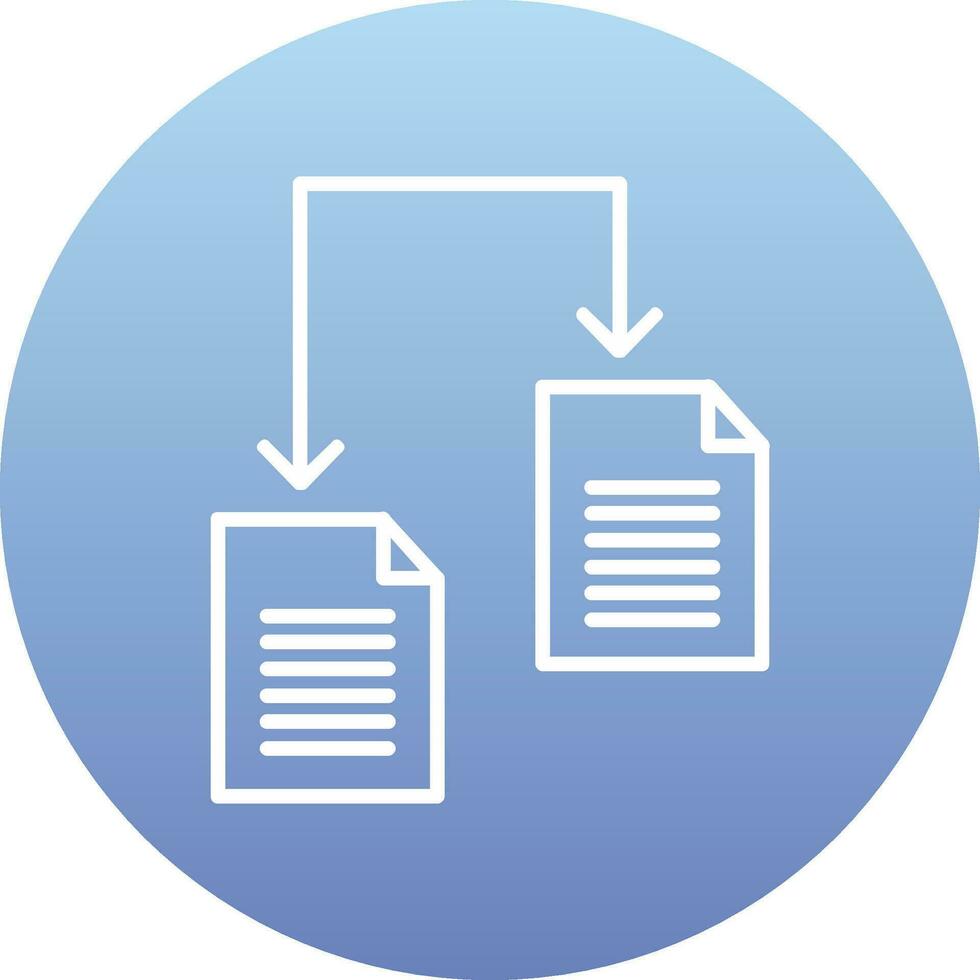 File Sharing Vector Icon