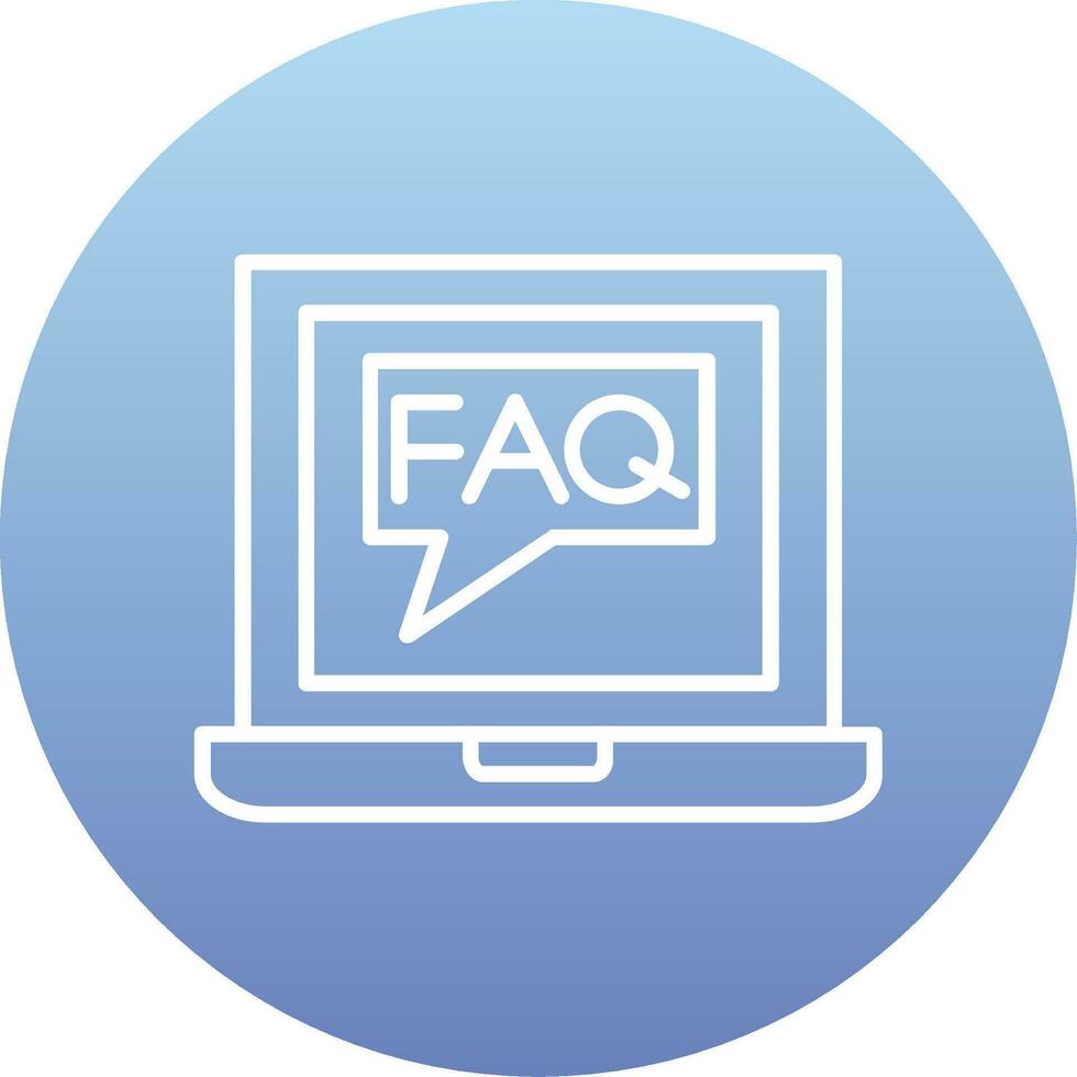 Faq Vector Icon