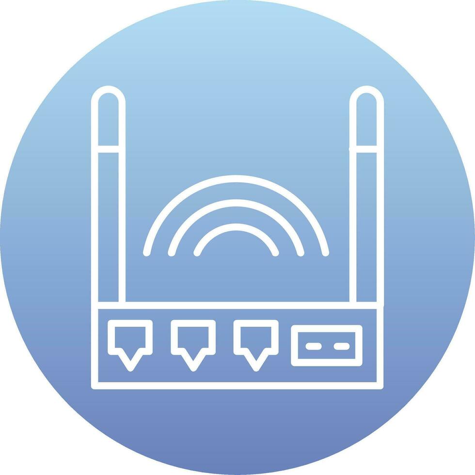 Router Vector Icon