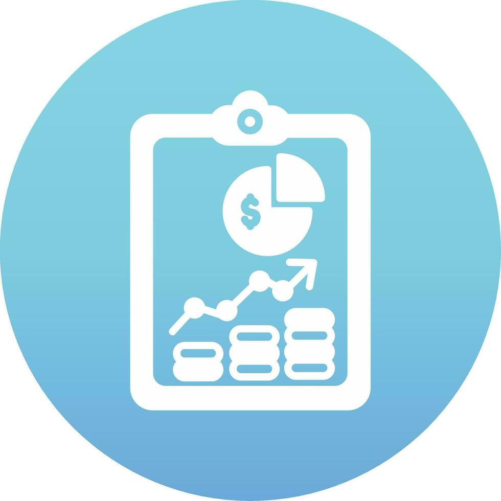 Business Report Vector Icon