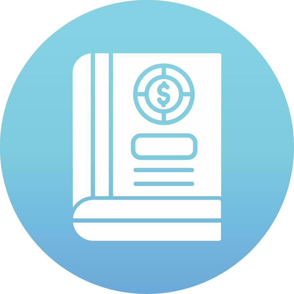 Accounting Book Vector Icon