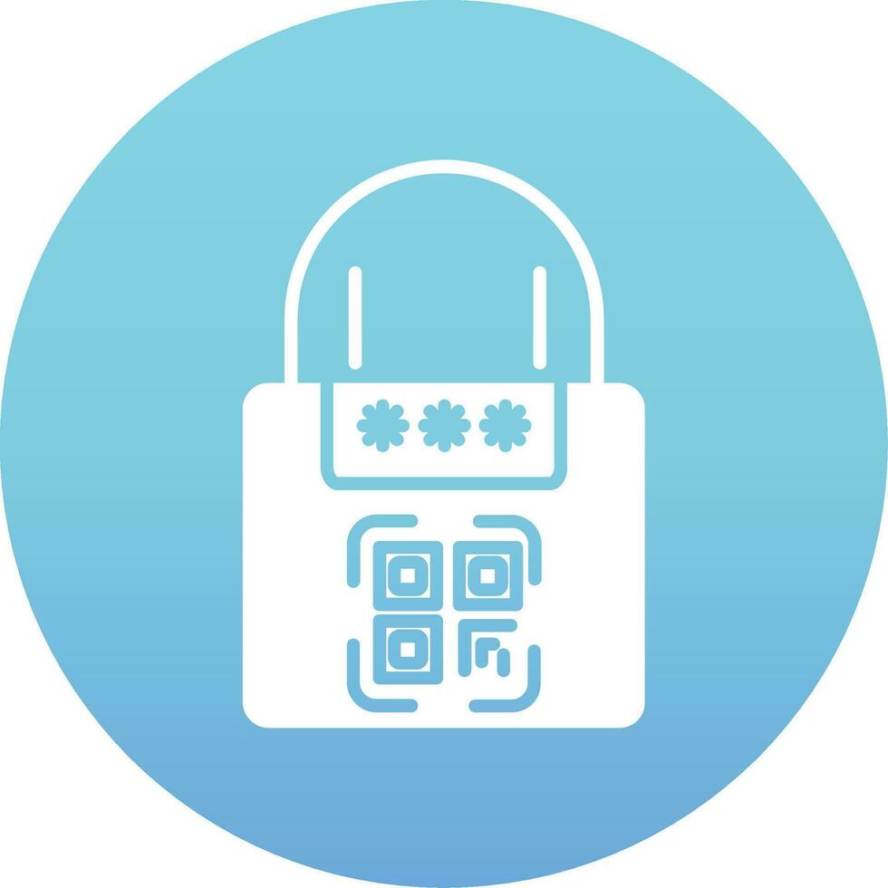 Smart Padlock Vector Icon