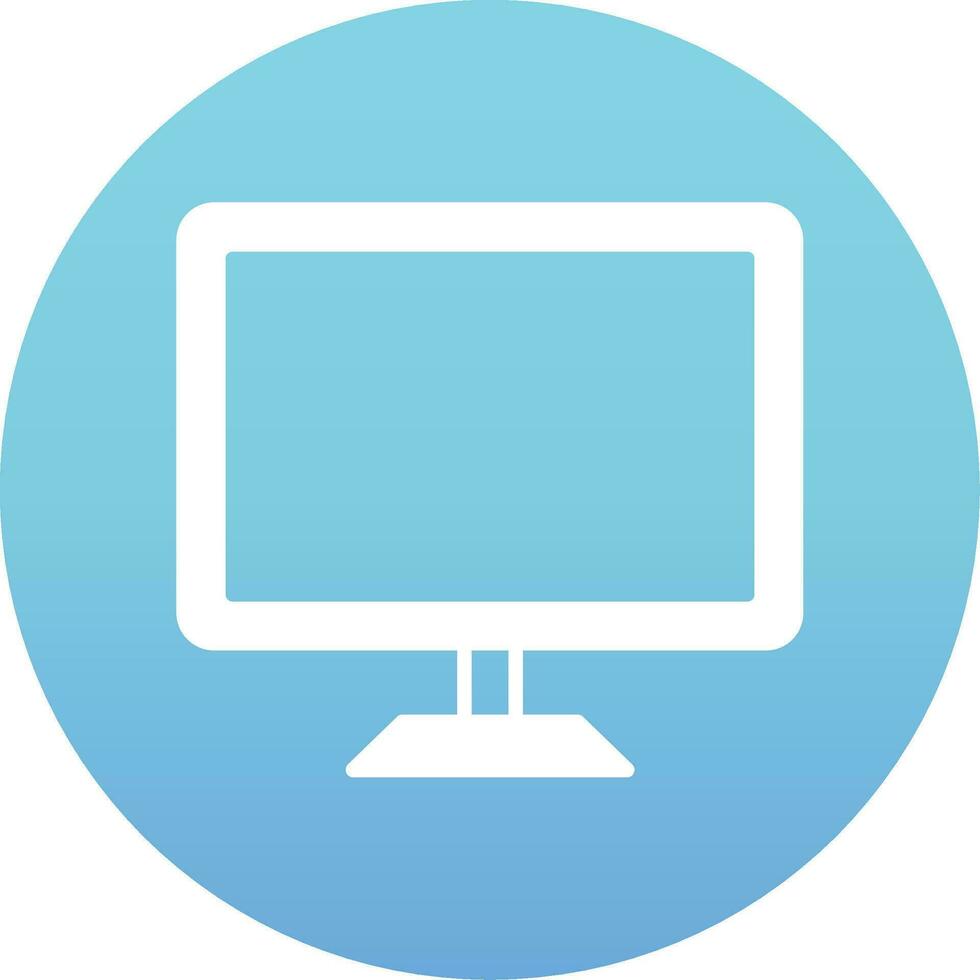 Lcd Vector Icon