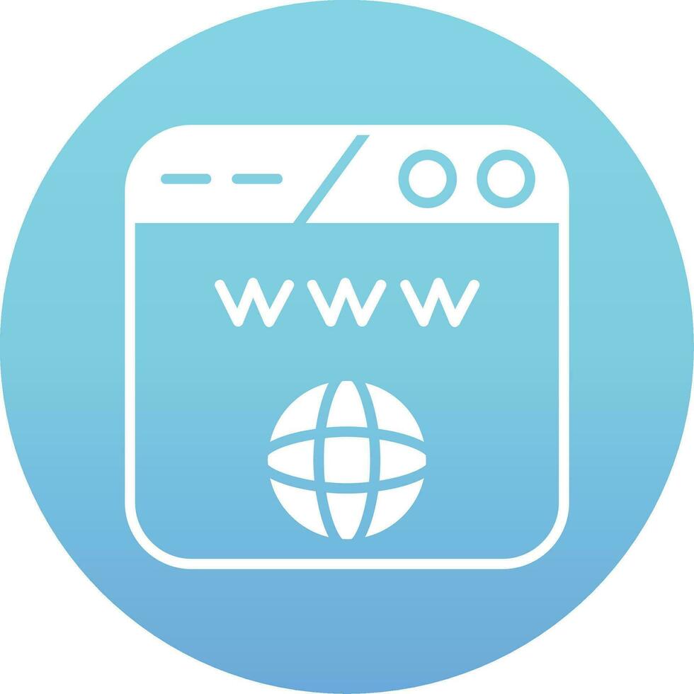 Domain Vector Icon