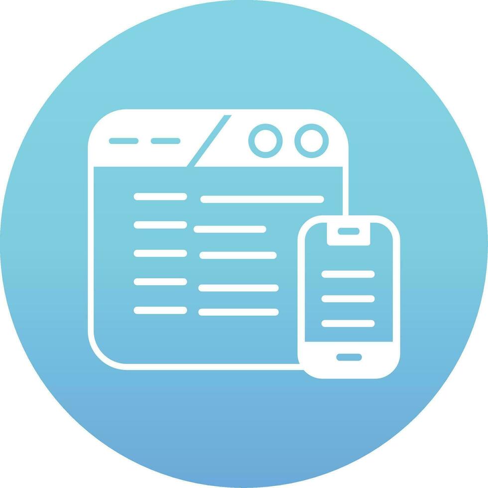 Responsive Vector Icon