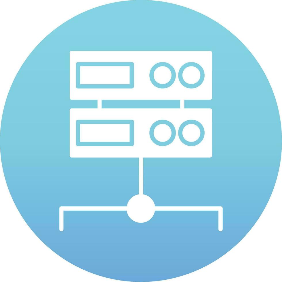 Data Center Vector Icon