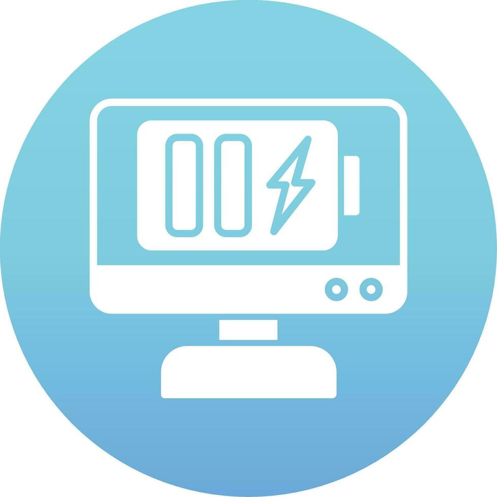 Computer Screen Vector Icon