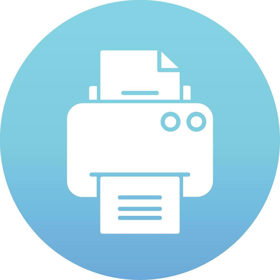 Printer Vector Icon
