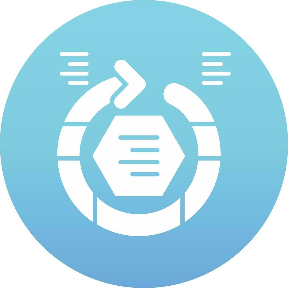 Circular Arrow Vector Icon