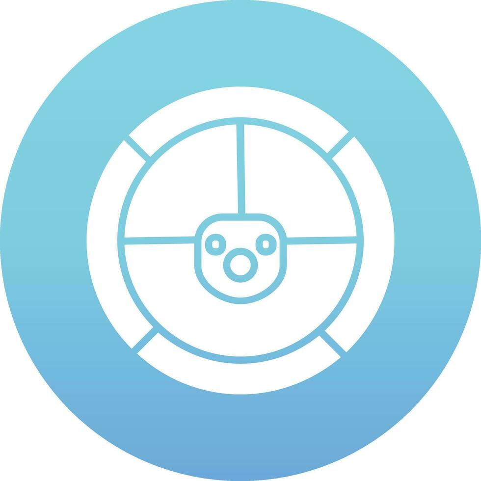 Steering Wheel Vector Icon