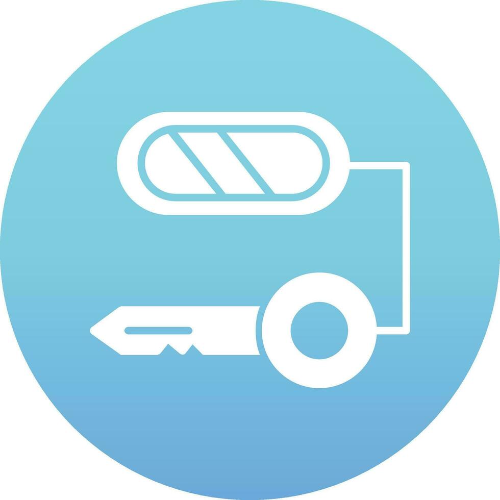 Composite Key Vector Icon