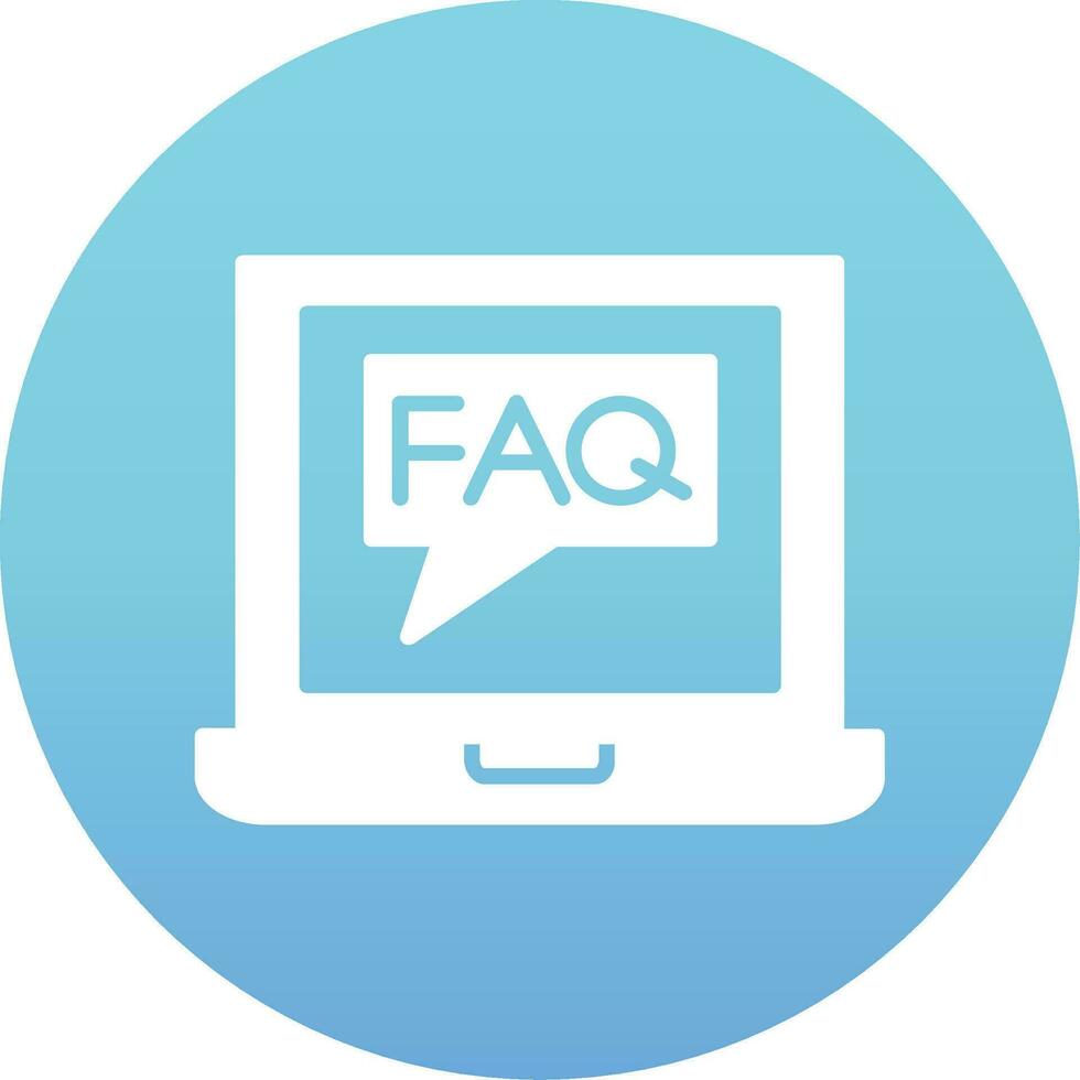 Faq Vector Icon
