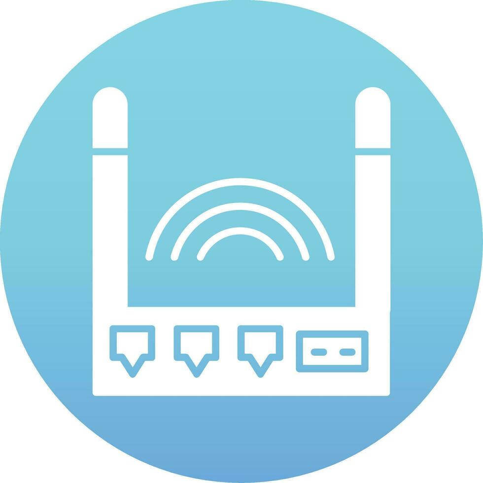 Router Vector Icon