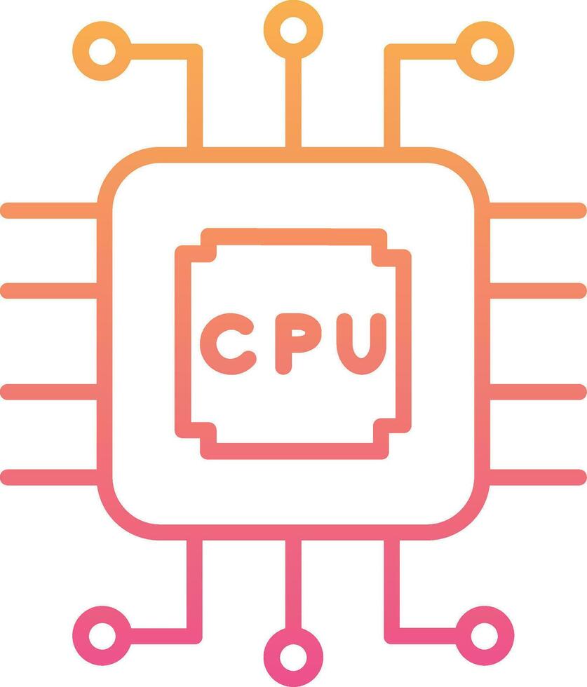 Cpu Vector Icon