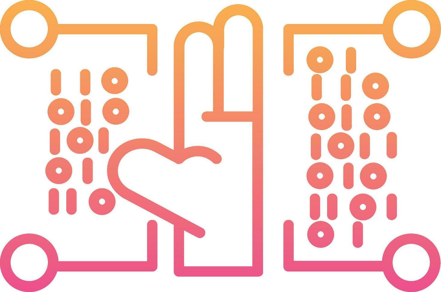 Digitalization Vector Icon