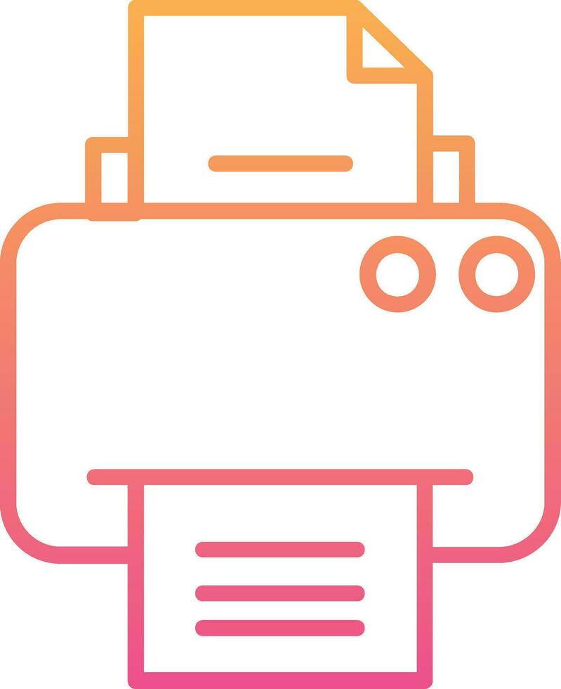 Printer Vector Icon