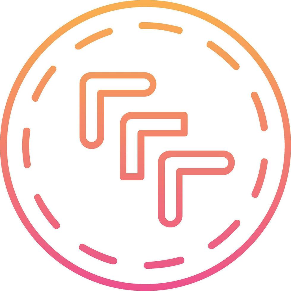 Diagonal Arrow Vector Icon