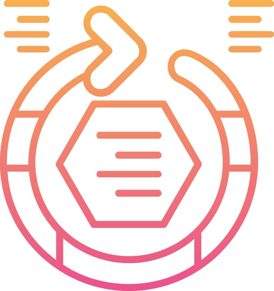 Circular Arrow Vector Icon