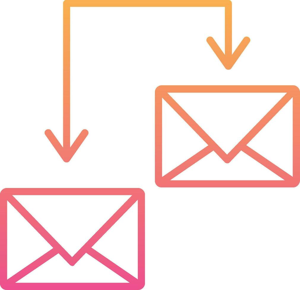 Exchange Mails Vector Icon