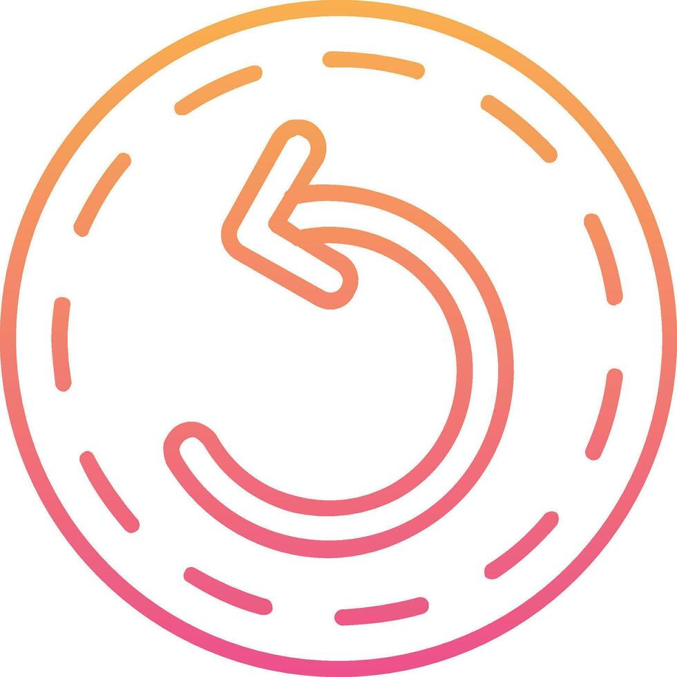Undo Vector Icon