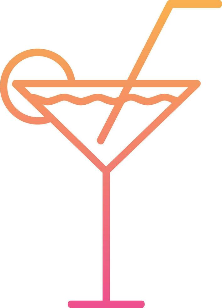 Cocktail Vector Icon