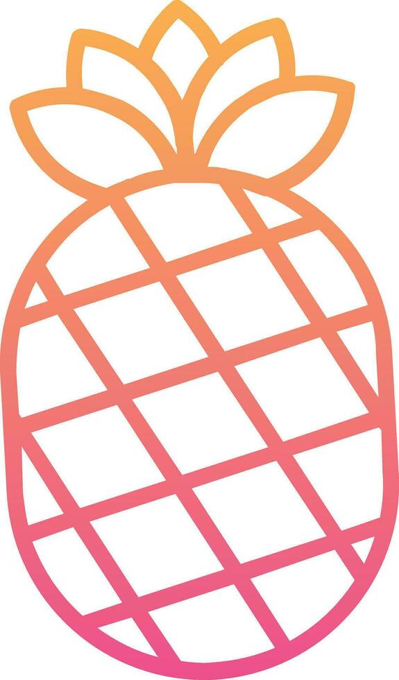 Pineapple Vector Icon